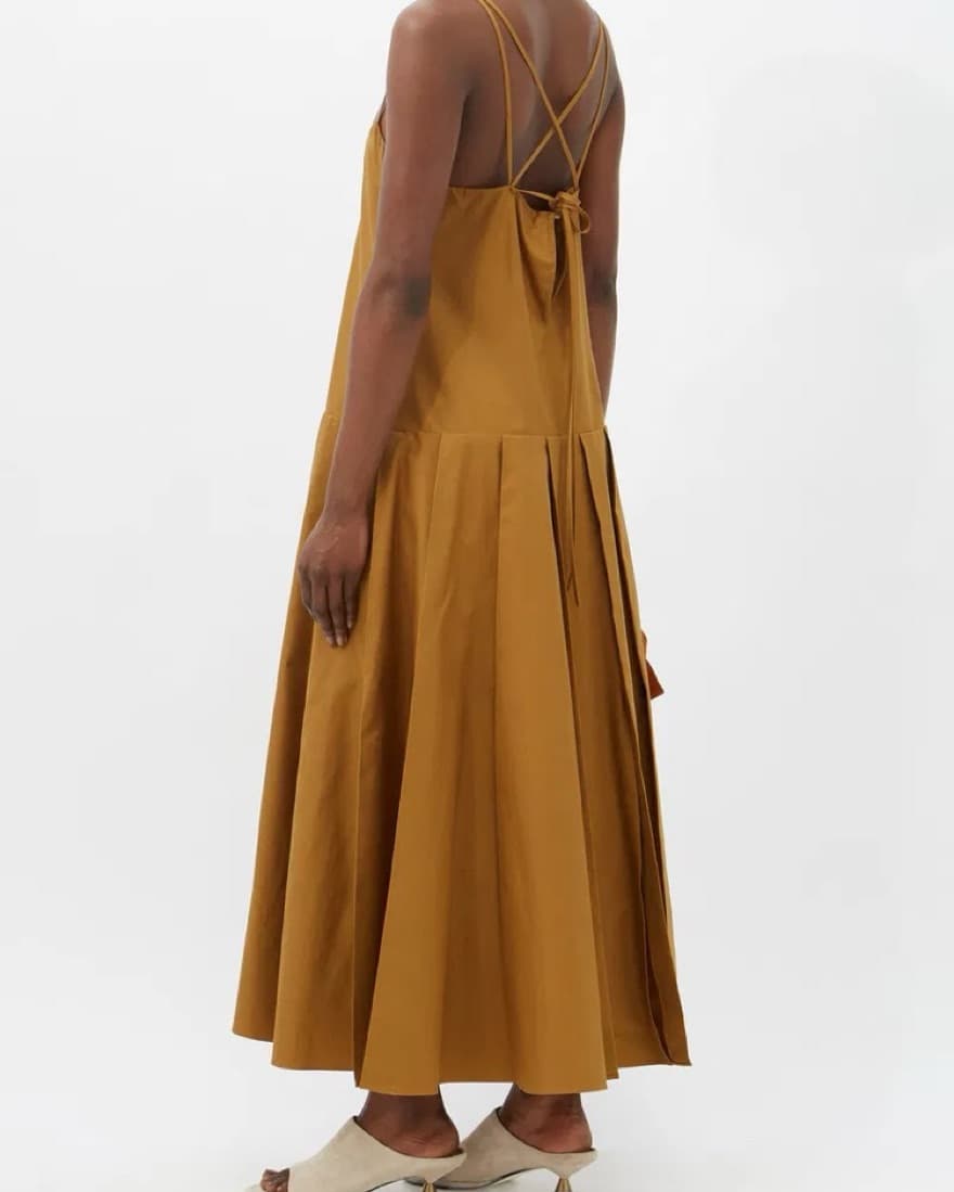Khaite Thea Drop Waist Dress - Image 2