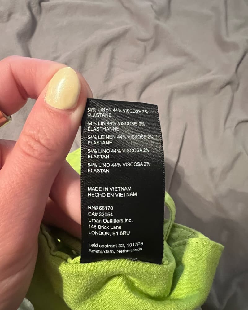 Urban Outfitters Lime Green Halter Top - Image 5