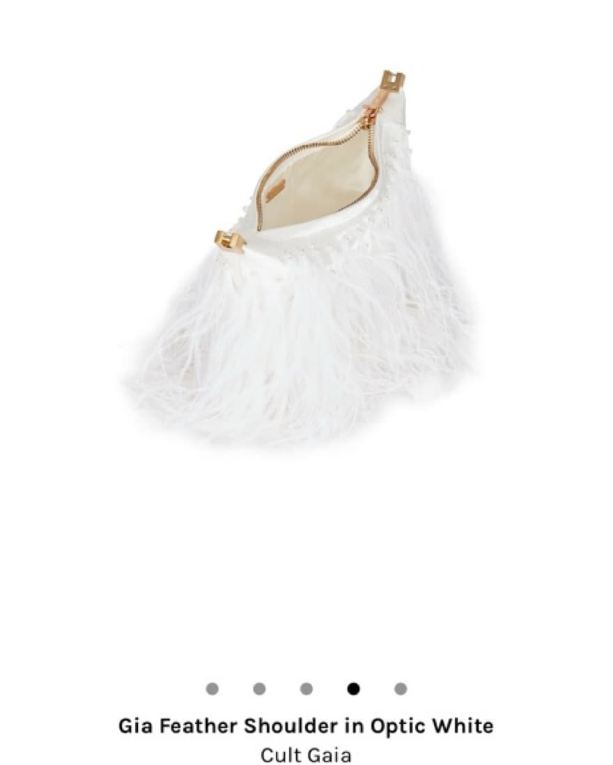 CULT GAIA Gia Feather Shoulder Bag - Image 4