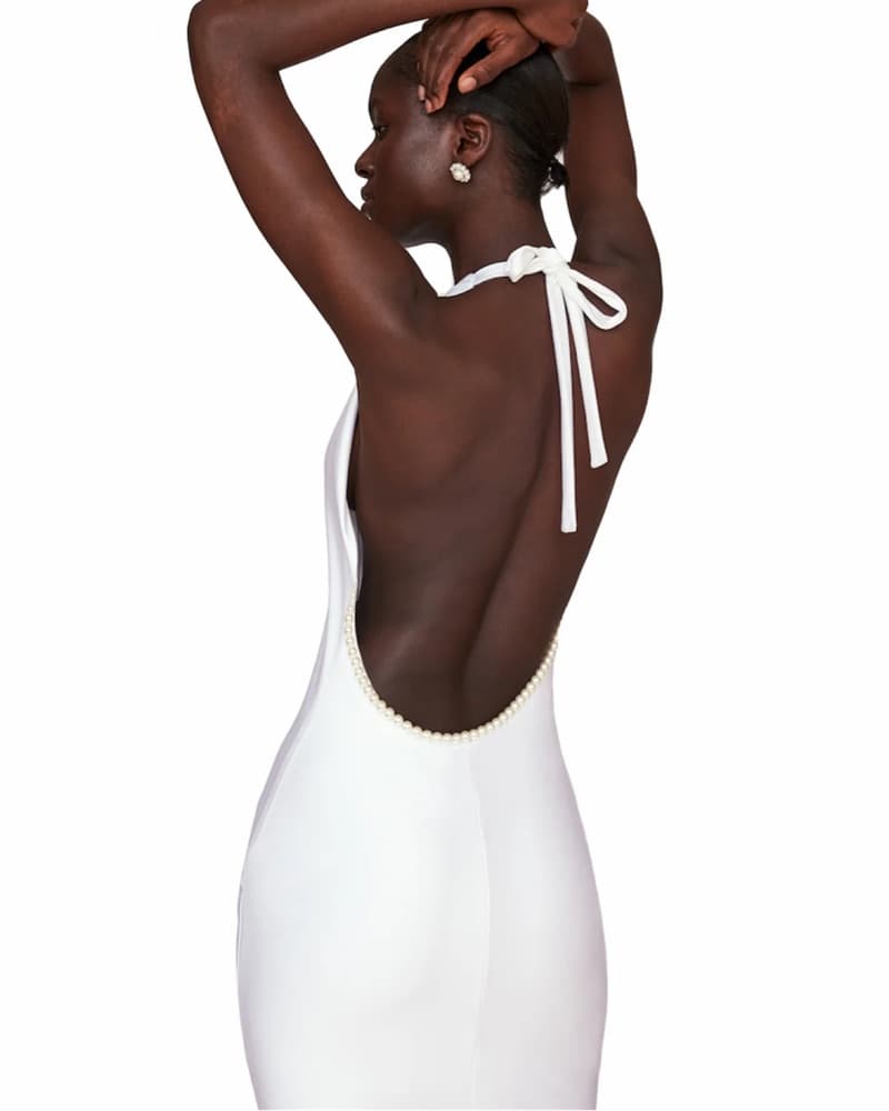 White Kiyah Maxi Dress From Khanum - Image 2
