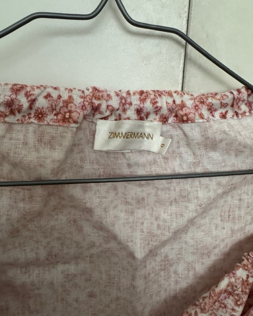 Zimmermann Linen Blouse  - Image 4