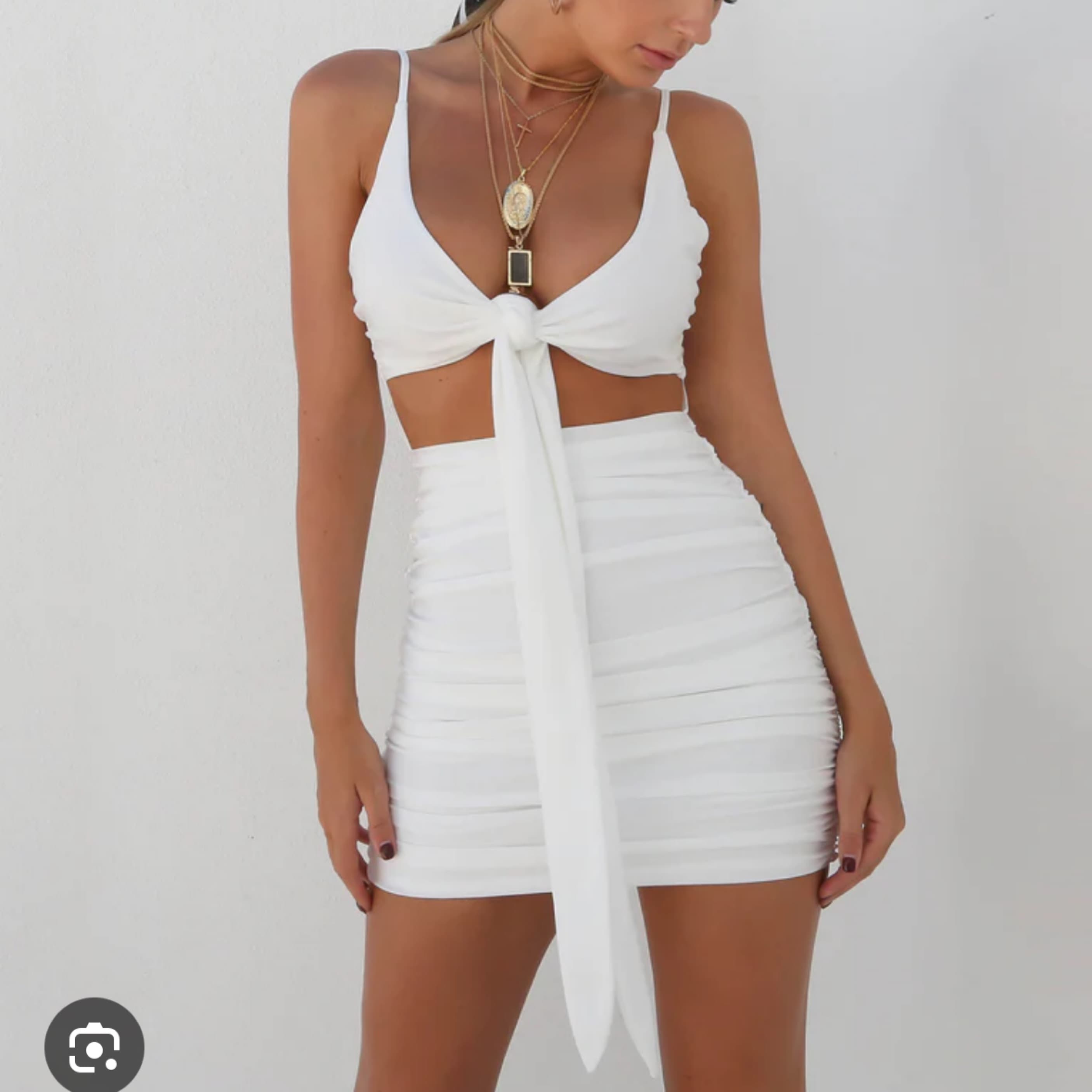 NWT - Tiger Mist White Mini Dress - Image 1