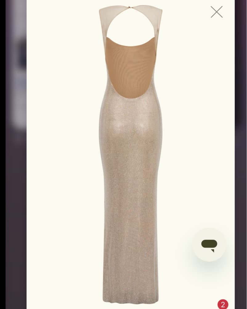 Meshki Jasmyne Sparkly Dress Maxi  - Image 4