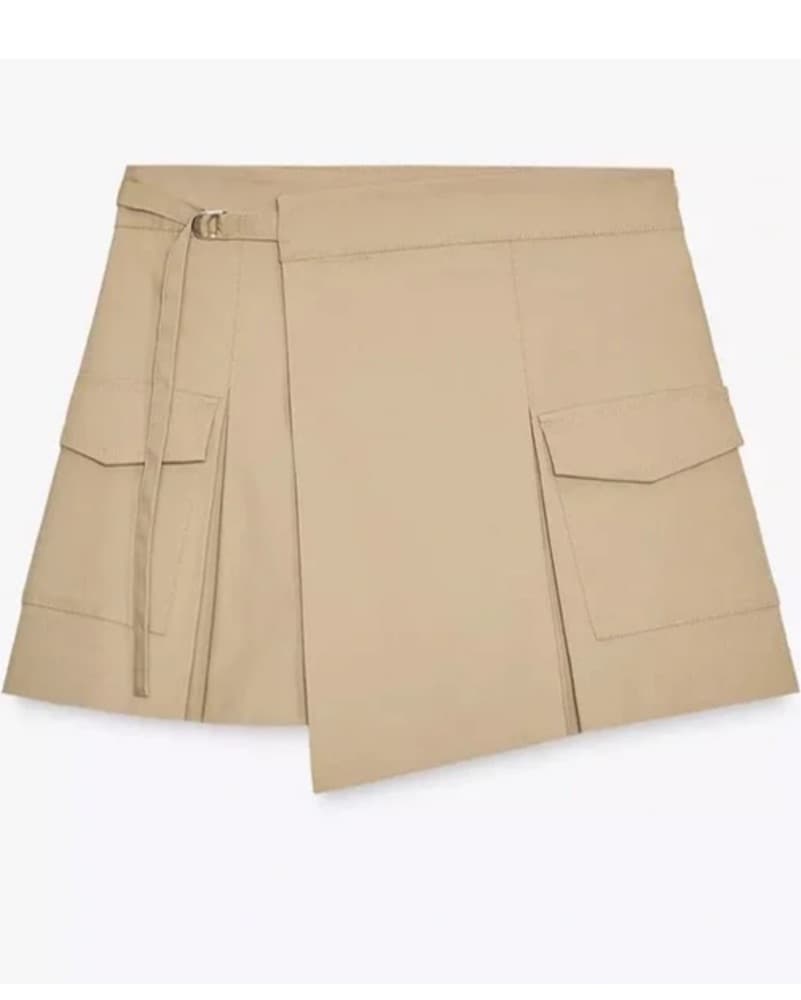 Pleated Cargo Skirt - Image 5