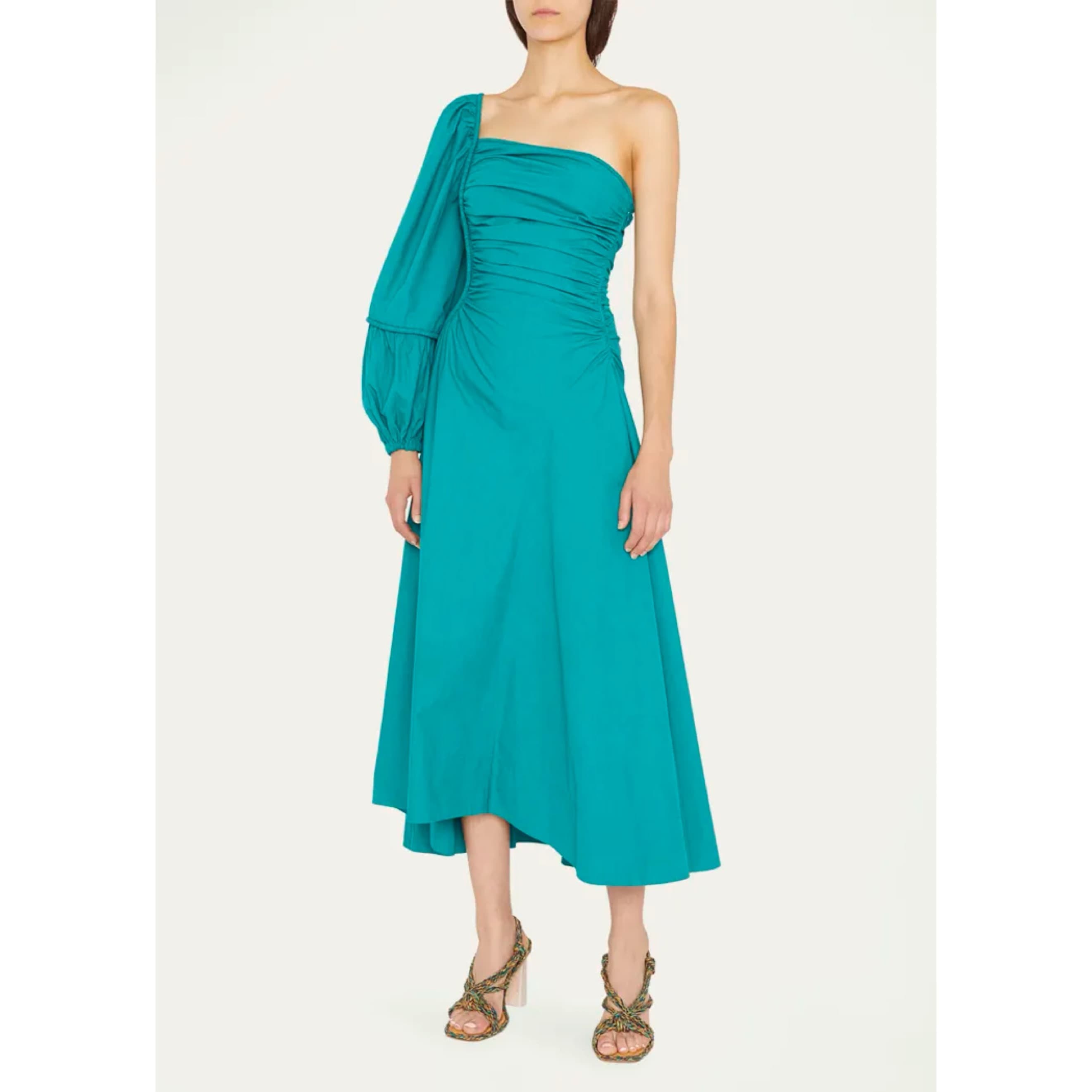 Ulla Johnson One-Shoulder Fiorella Dress - Image 4