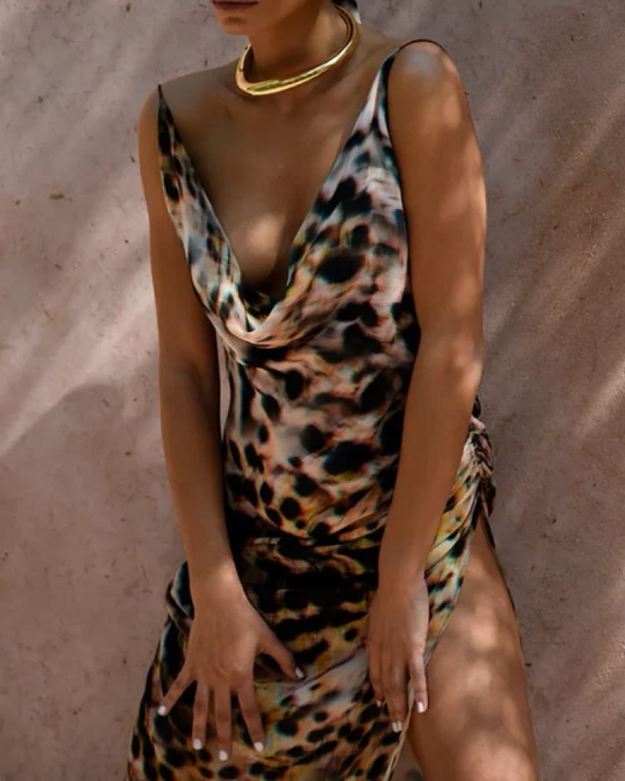 Rat And Boa Maxi Dress - Image 2