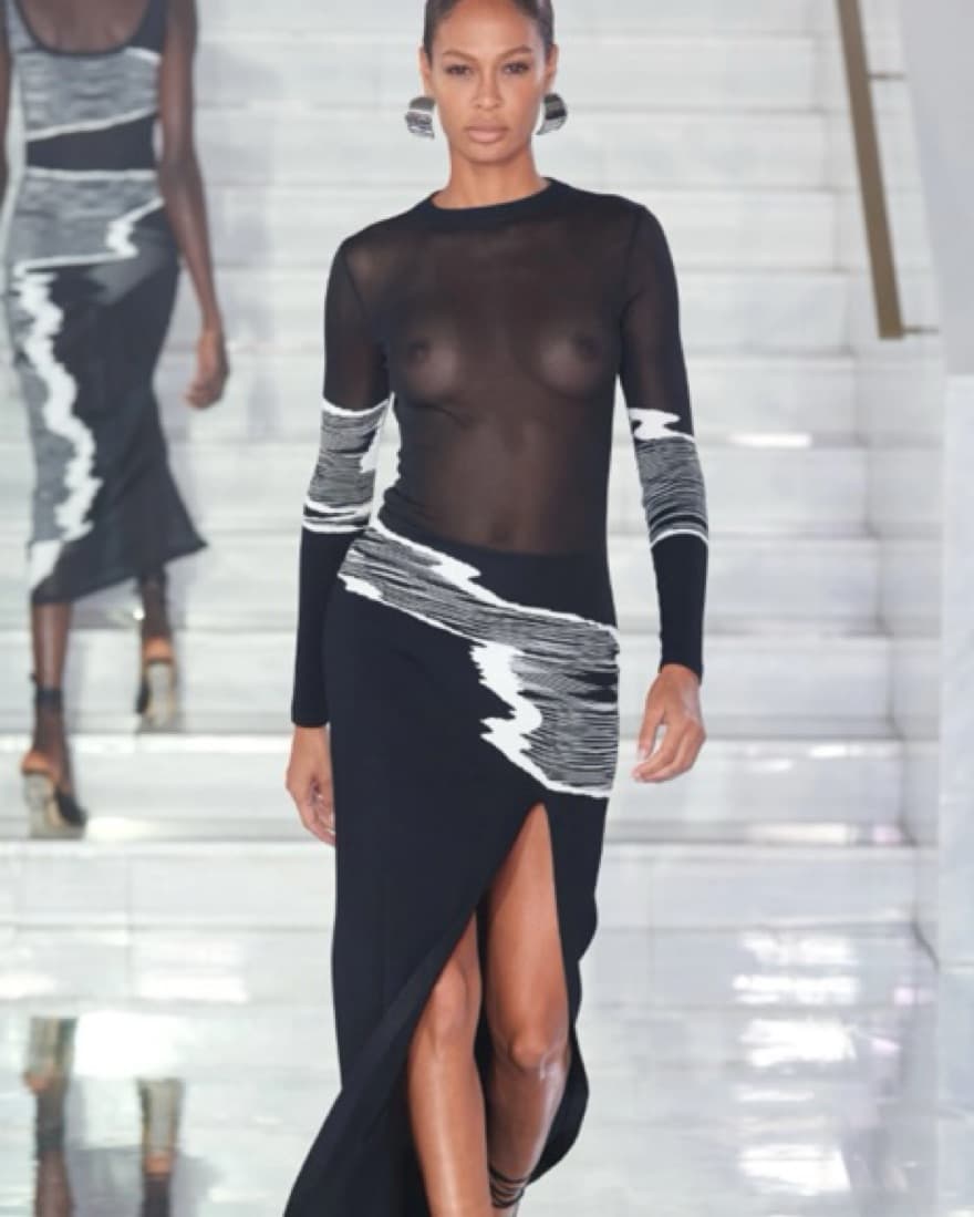 Missoni Long Sleeve Maxi Dress - Image 1