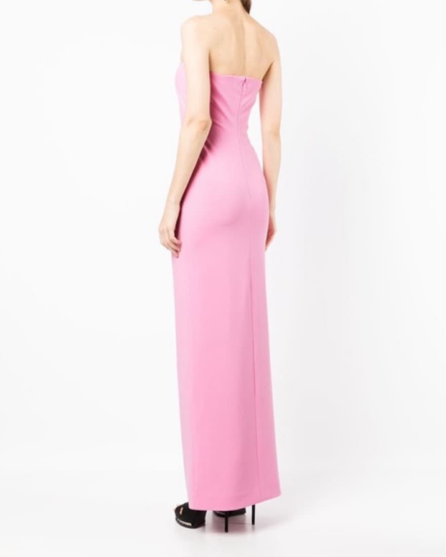Bubblegum Pink Solace London Maxi Dress - Image 5