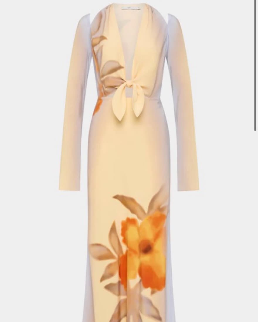 SIR THE LABEL Serene Scarf Dress - Image 5