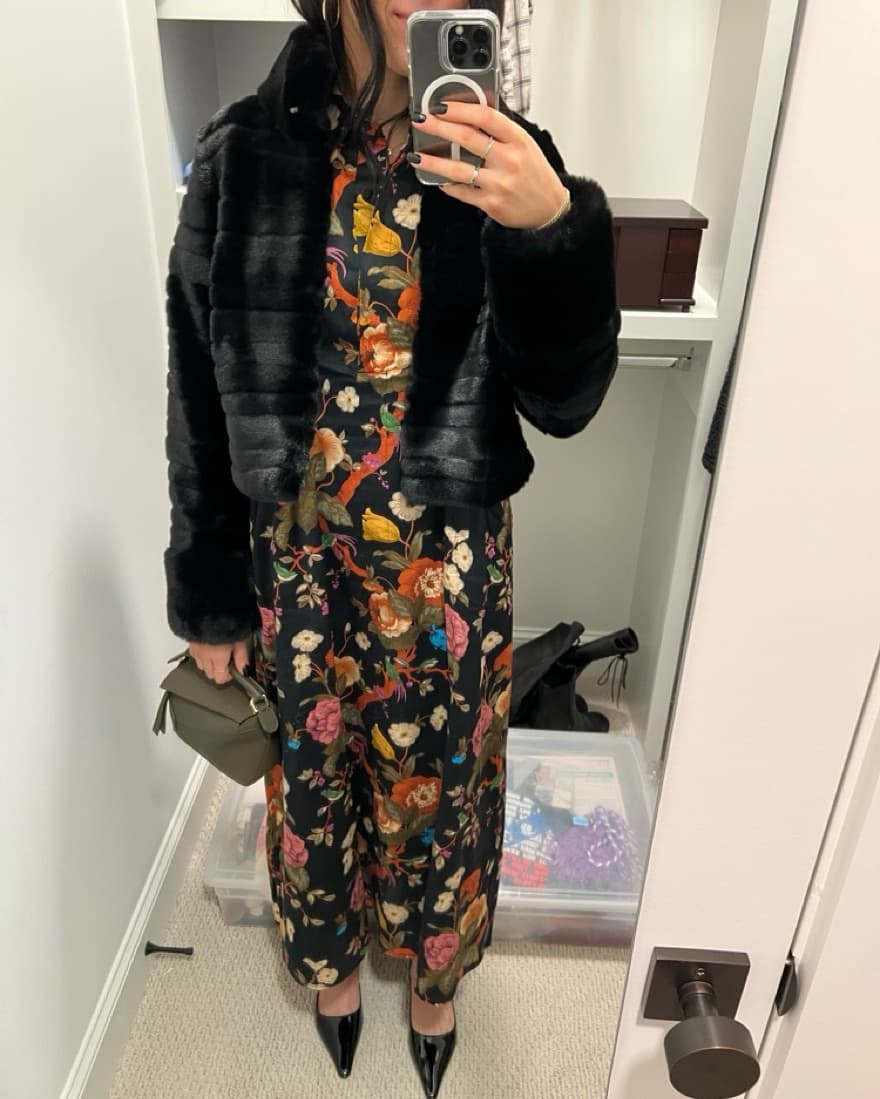 Tuckernuck Baroque Floral Dress - Image 2