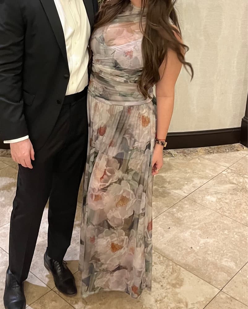 Romantic Floral Maxi Dress - Image 2