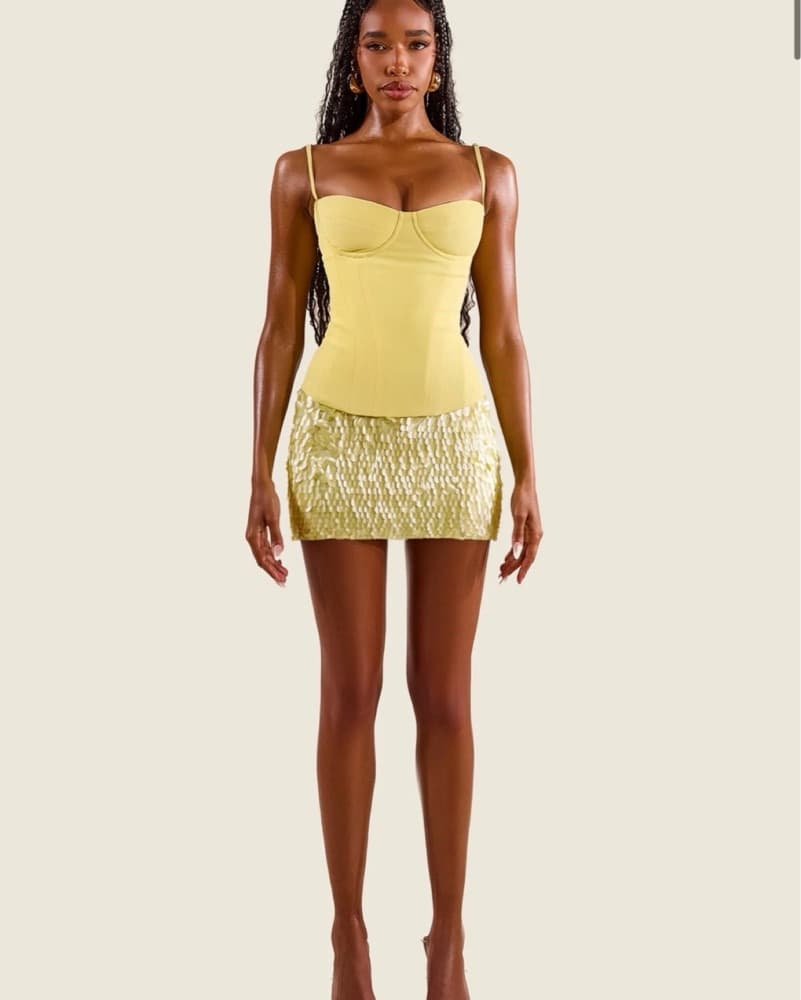 Mars The Label Sequin Skirt  - Image 1