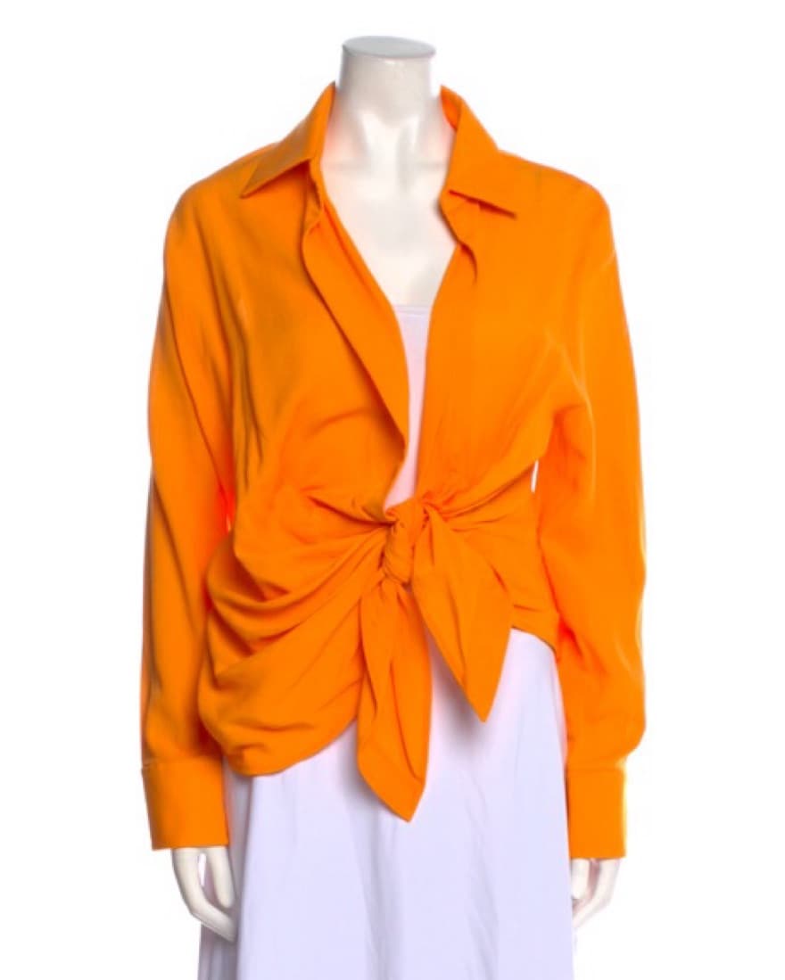 Jaqcuemus Plunge Neckline Long Sleeve  - Image 1