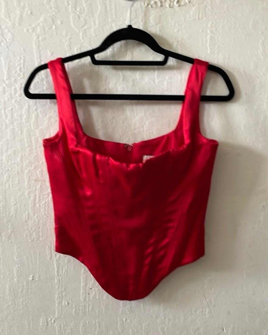 House of CB Rafa Red Corset Small - Image 1