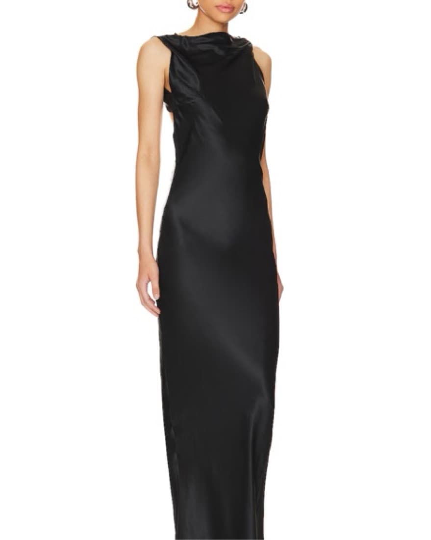 The Bar Pierre Gown Black - Image 2