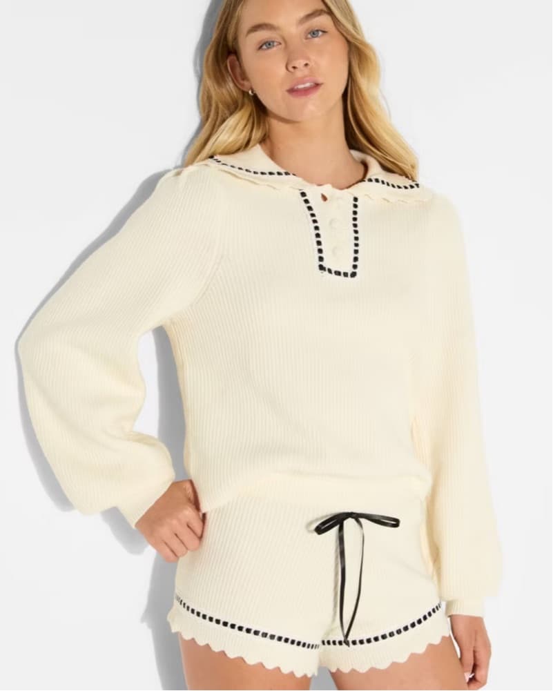Sweater and shorts set  - Image 1