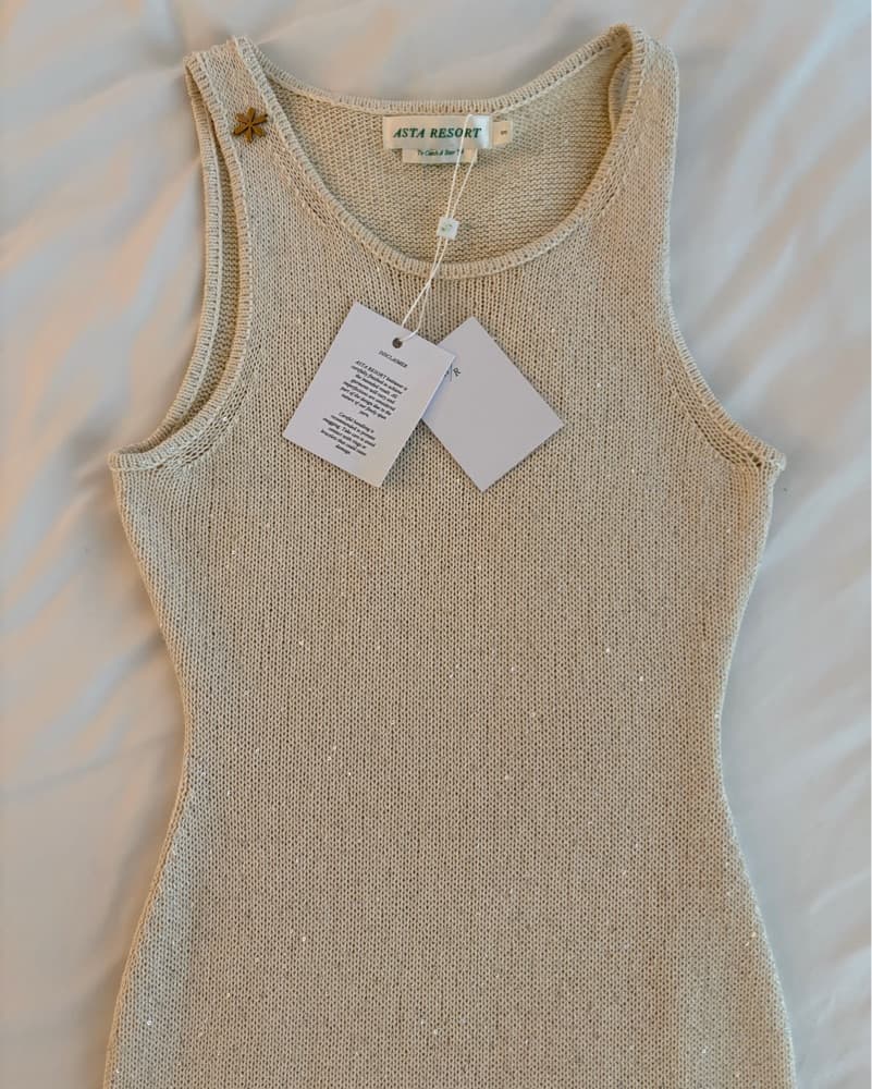 Asta Resort Cream Maxi Dress - Image 3