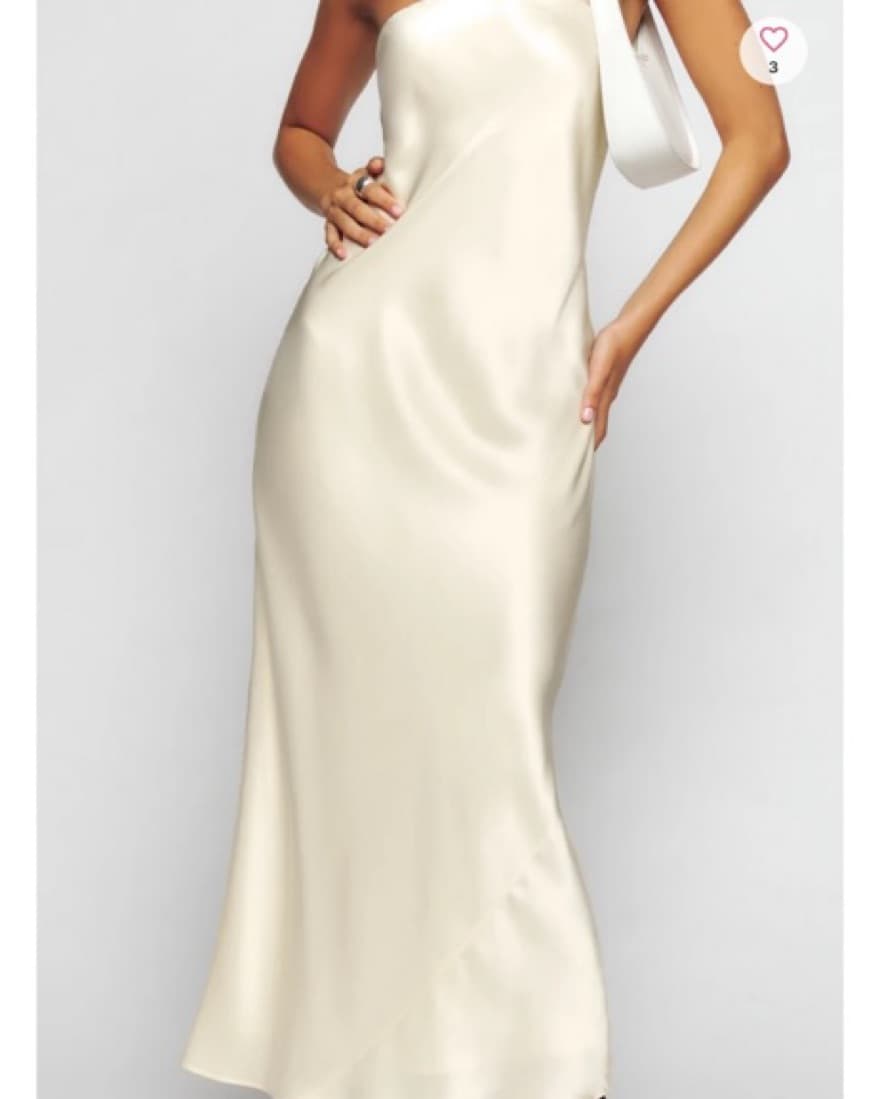 Reformation Joana Silk Dress - Image 1