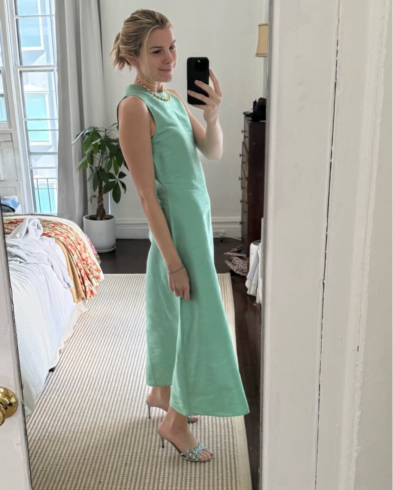 Julia Amory Mint Green Maxi Dress - Image 5