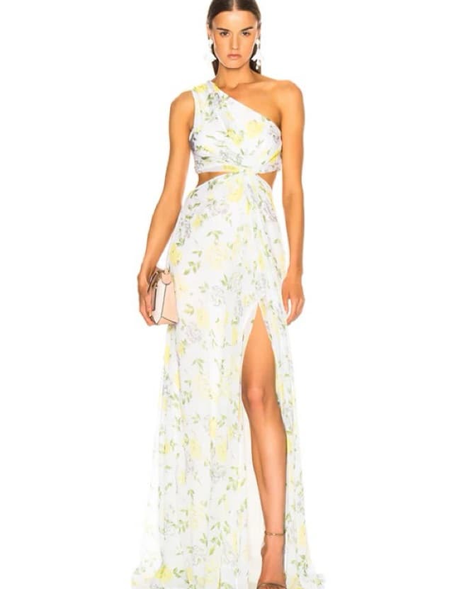 Cinq a Sept Yello Maxi Dress - Image 1
