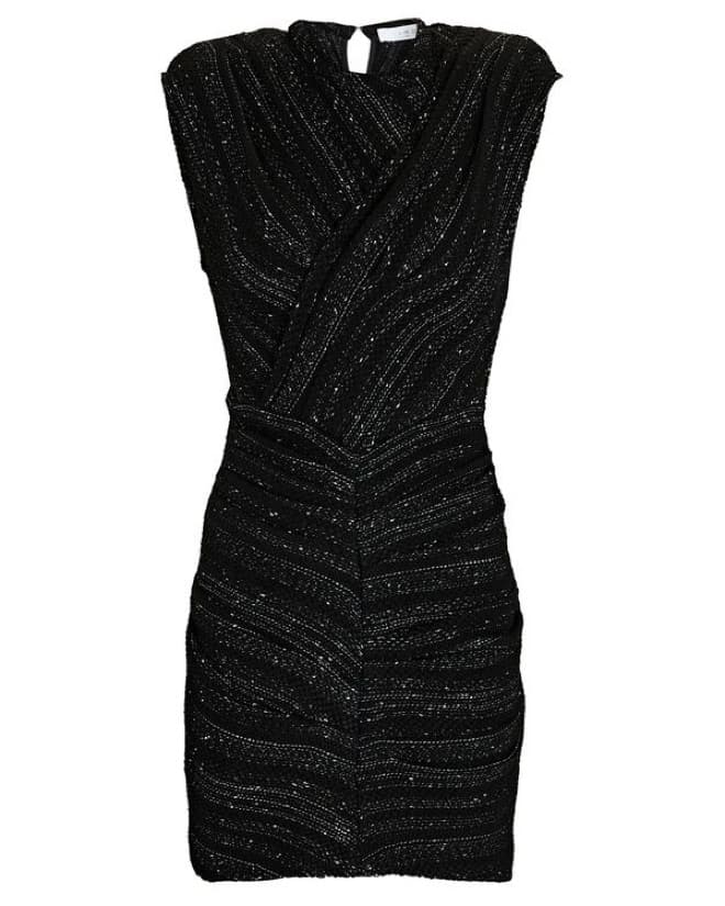 Iro Tozcan Metallic Ruched Mini Dress - Image 5