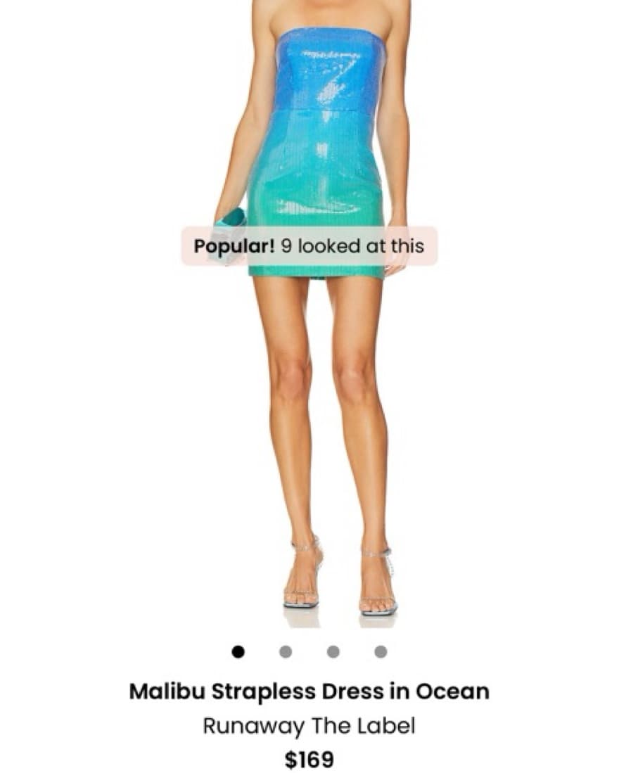 Runway The Label Malibu Strapless Dress - Image 2