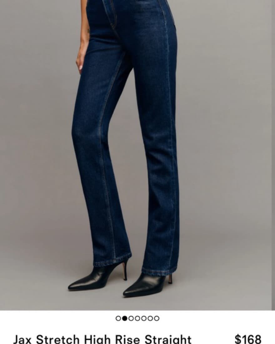 BRAND NEW W TAG Reformation Jax Jeans - Image 3