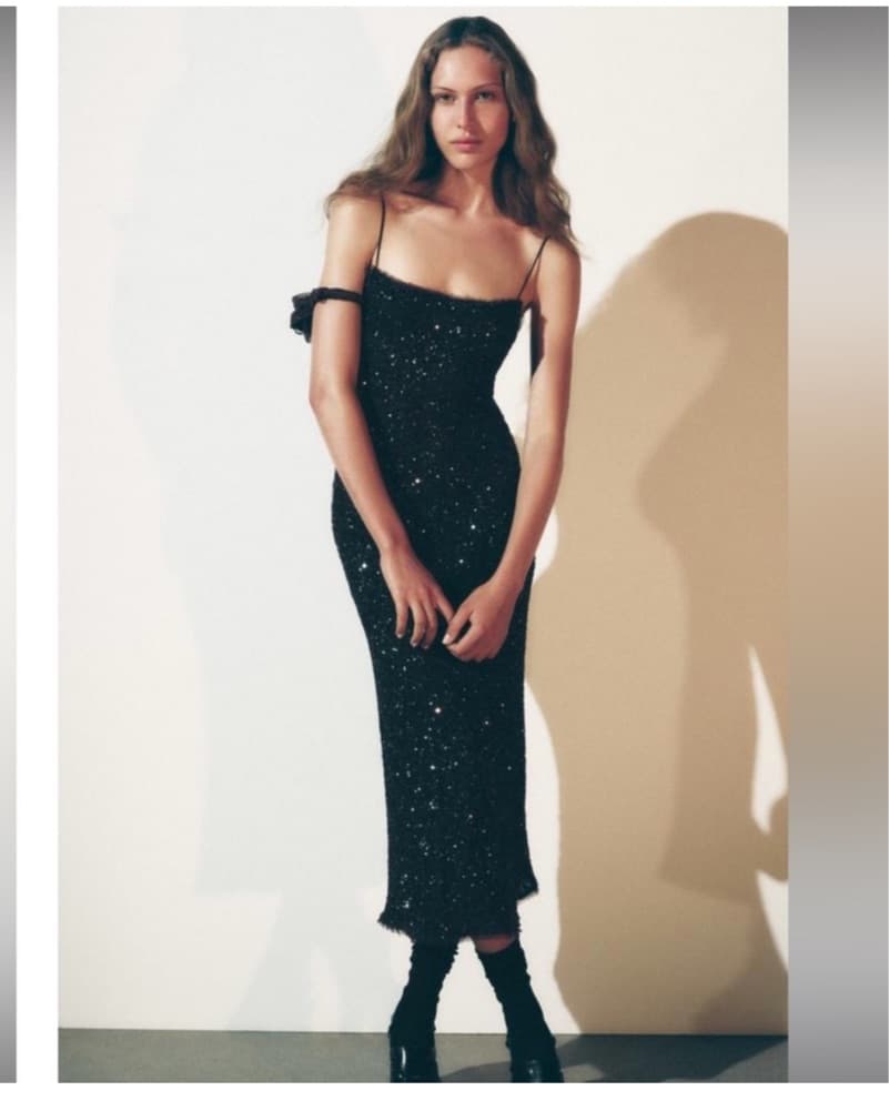 Sequin Midi Dress - Image 1