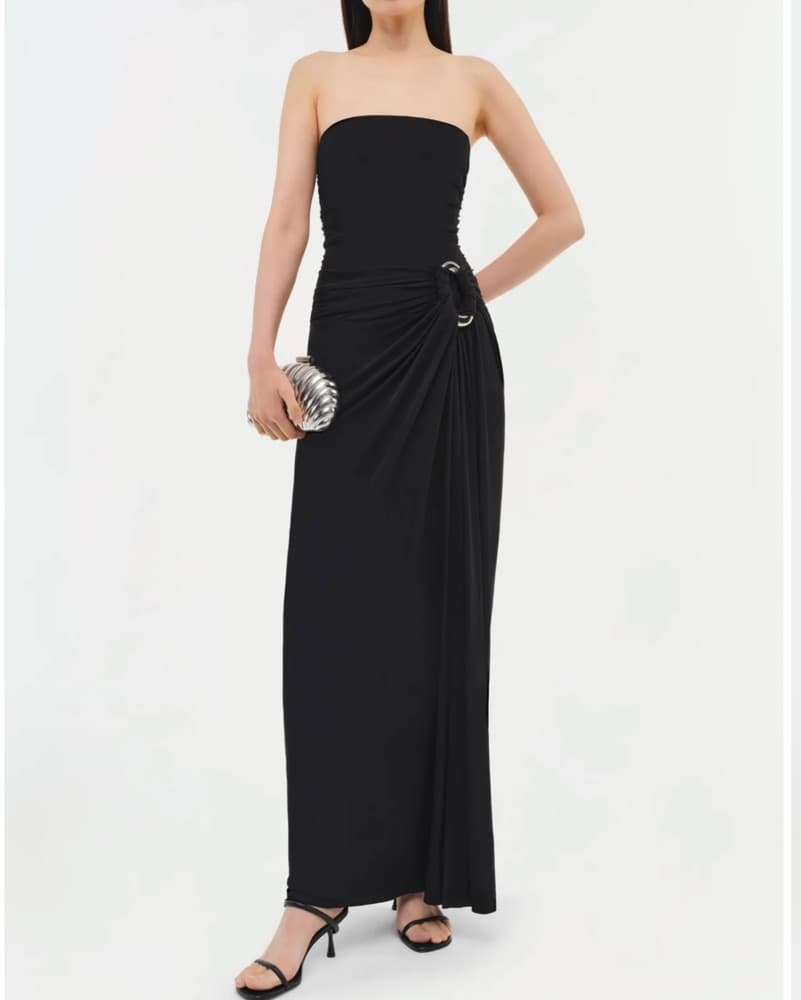 Simkhai Black Emma Gown  - Image 2