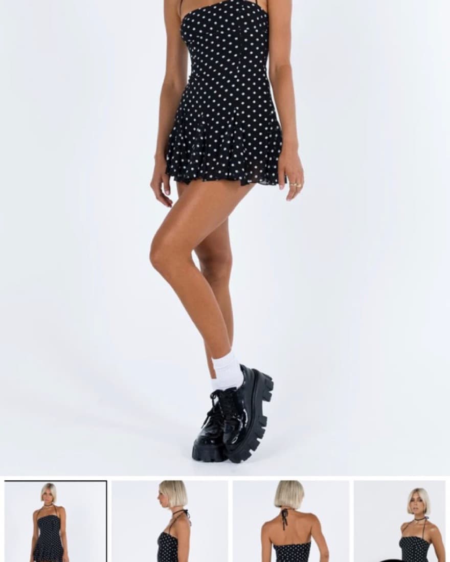 DELAMERE MINI Polka Dot DRESS  - Image 2