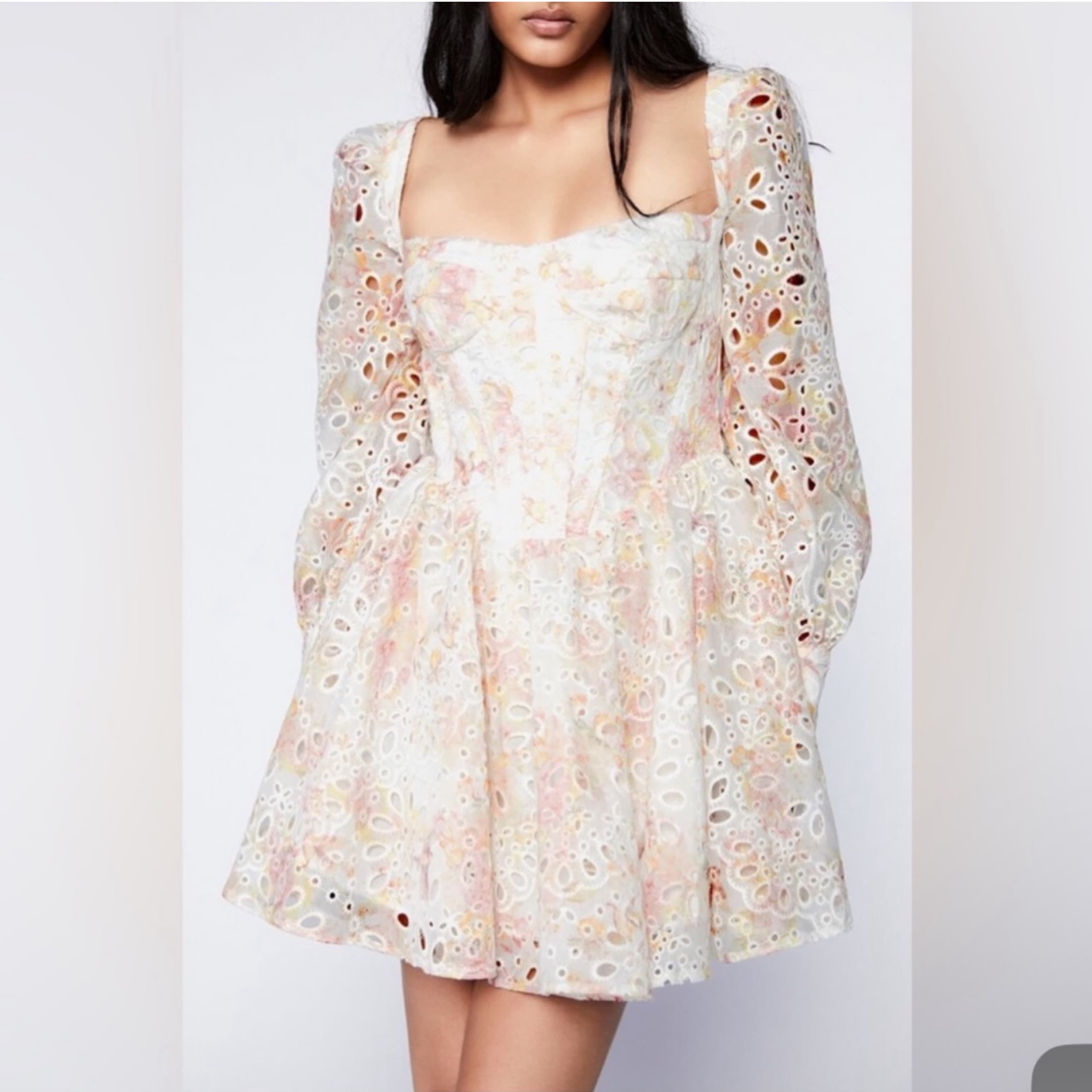 Bardot Lila Flounce Dress In  - Image 1