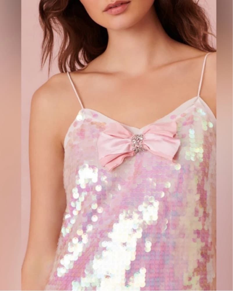 LoveShackFancy Kumi Irridescent Dress - Image 6