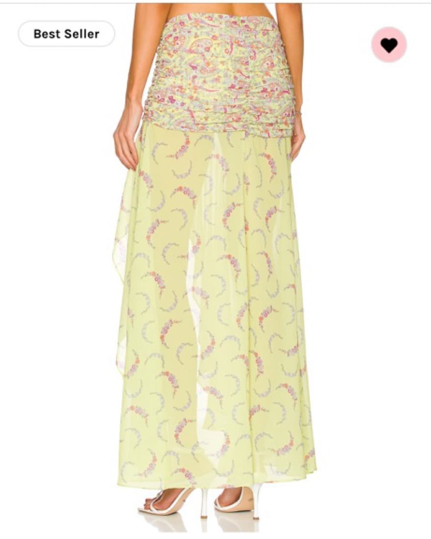 Majorelle Maxi Skirt - Image 4