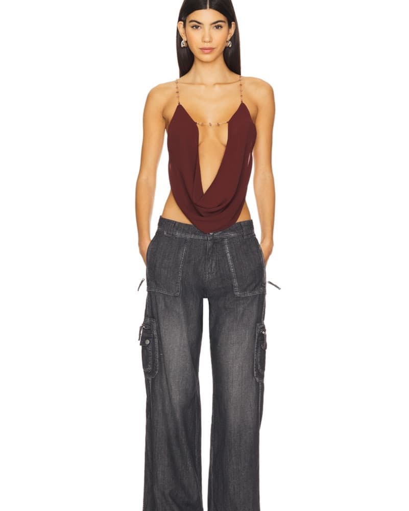 Jaded London Cowl Neck Top - Image 4