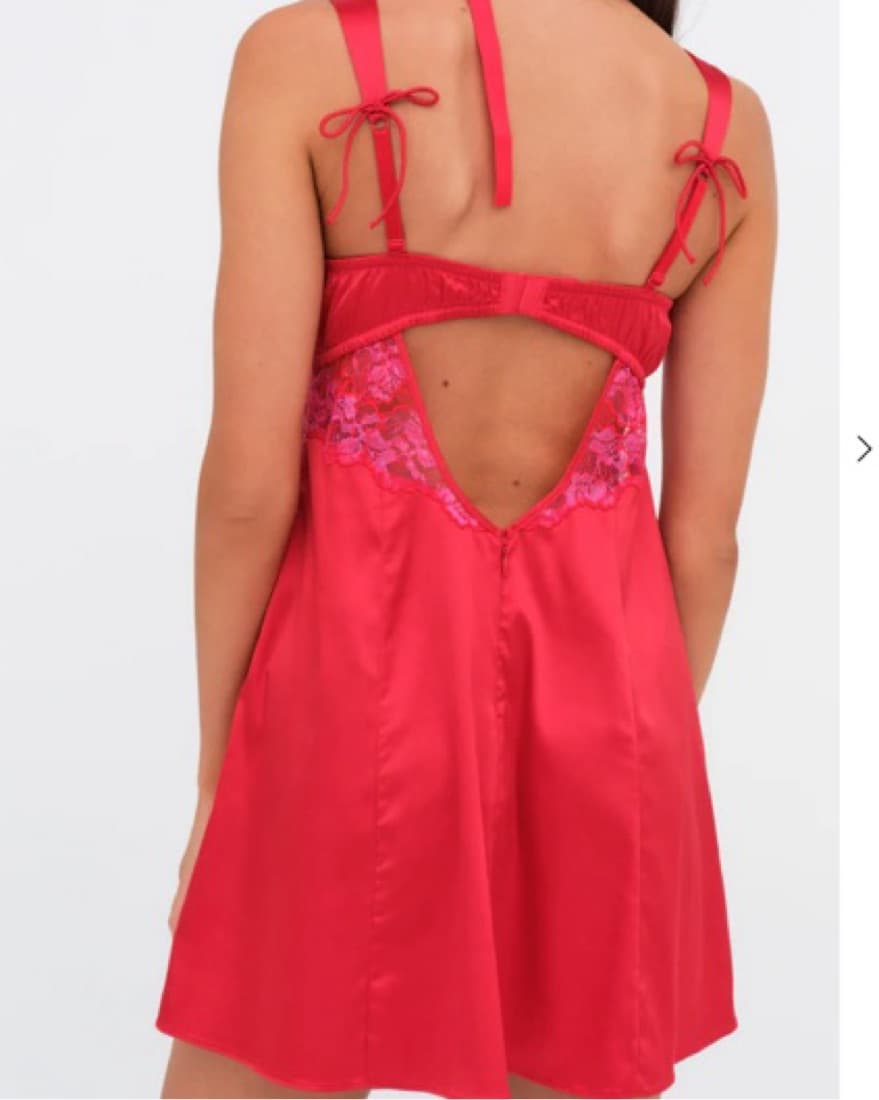 Red Mini FLL Dress - Image 2