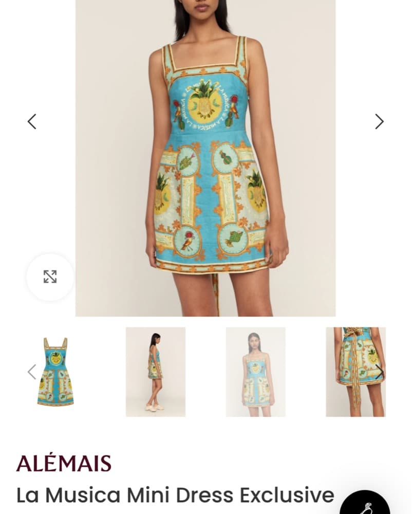 Alemais La Musica Mini Dress - Image 4