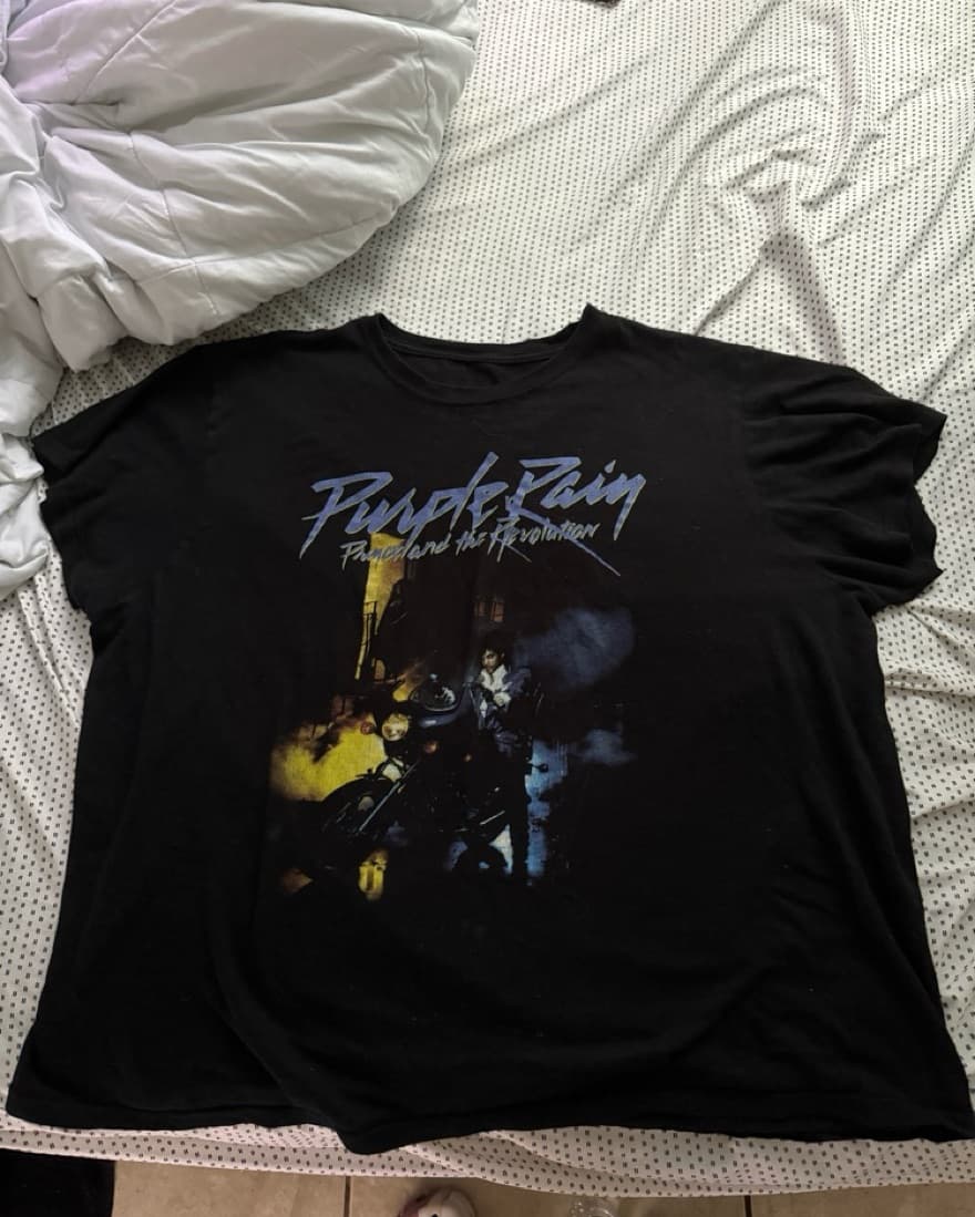 Prince Purple Rain Vintage T Shirt  - Image 1