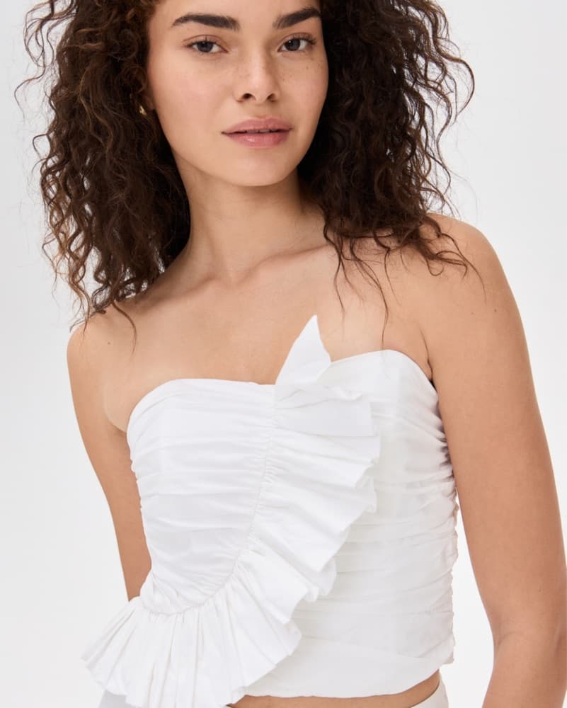 White Set - Skirt and Tube Top - Image 1