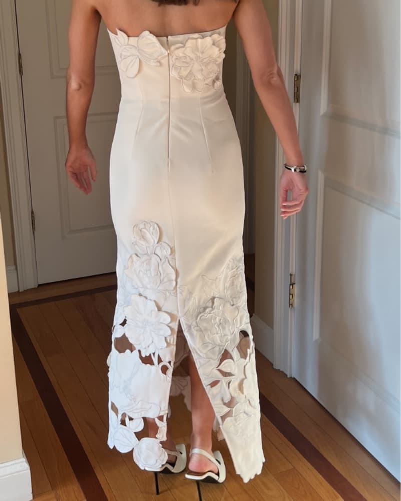 Leo Lin Cleo Floral Aplique Dress - Image 2