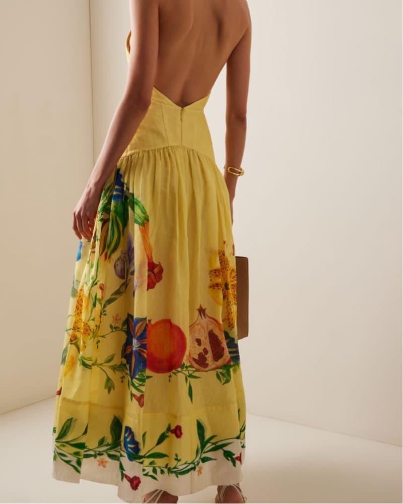 Lookalike Alemais Dahlia yellow gown - Image 3