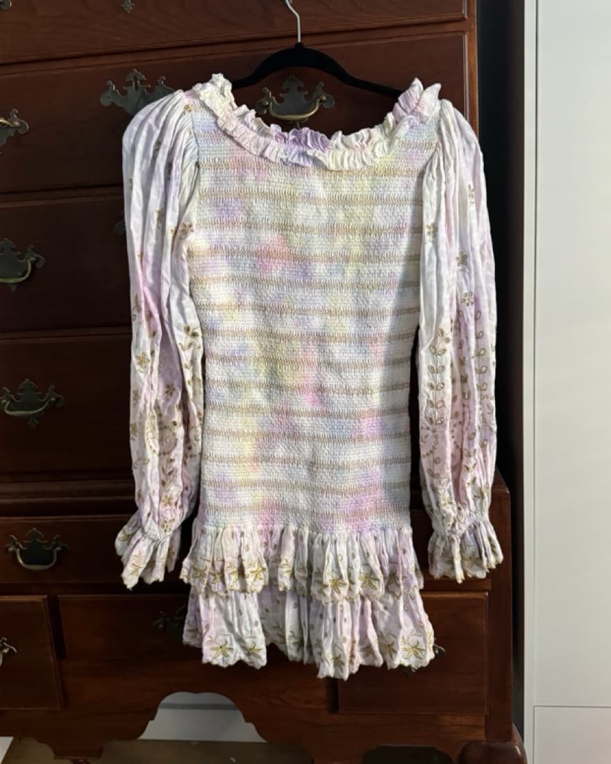 Loveshackfancy Tie Dye Summer Dress - Image 4