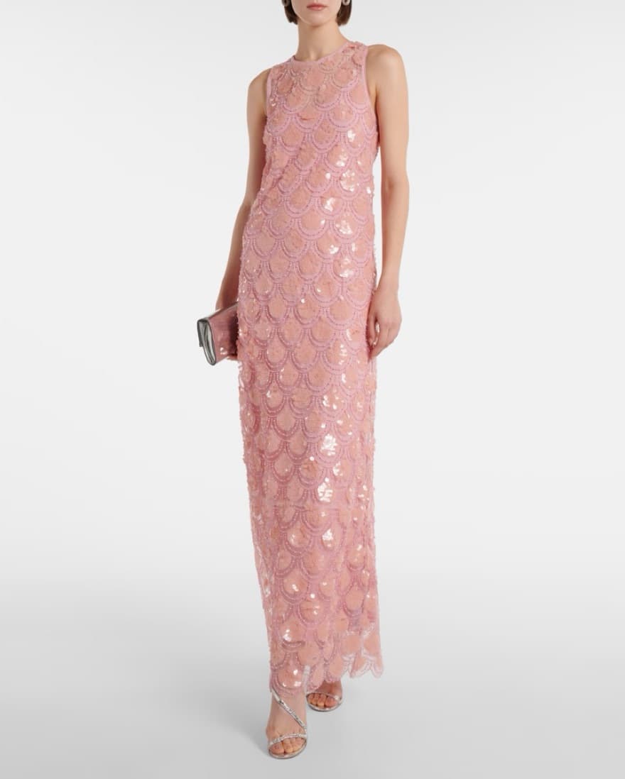 Rotate Sequin Maxi Dress - Image 5