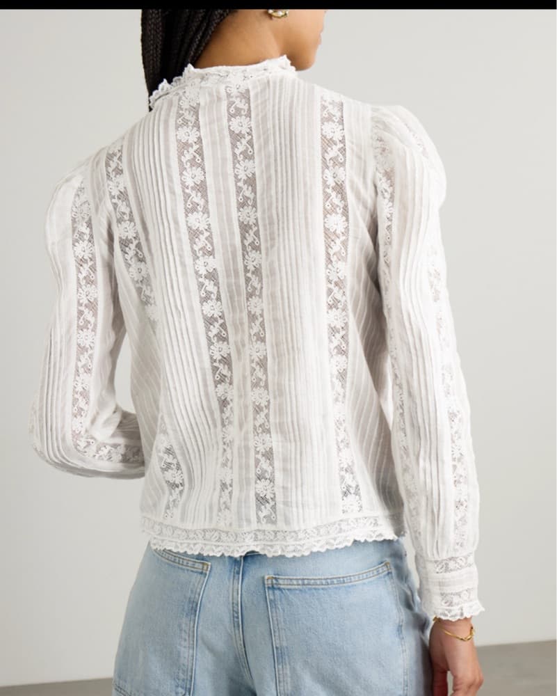 Loveshackfancy lace top  - Image 2