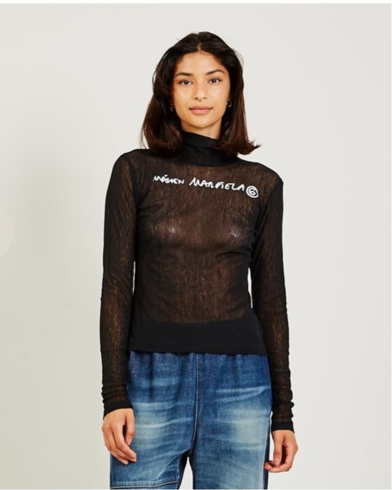 Maison Margiela Mesh turtleneck - Image 1