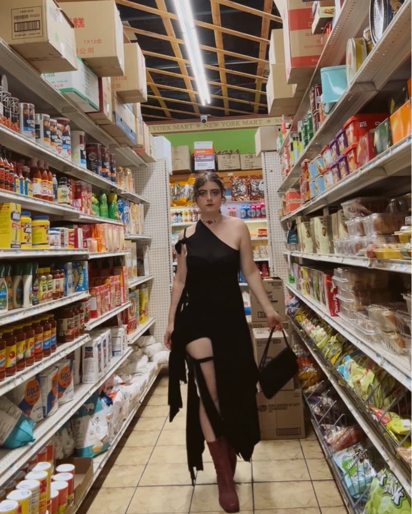 Vaquera Black Ripped Up Sexy Dress - Image 2