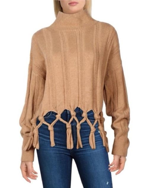 Simkhai Josephine Sweater with Tassels - Image 3