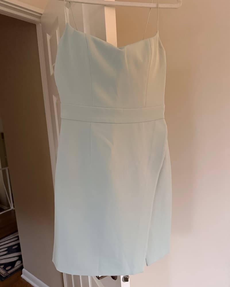 Thin strap Lichi Mint Green Dress - Image 3