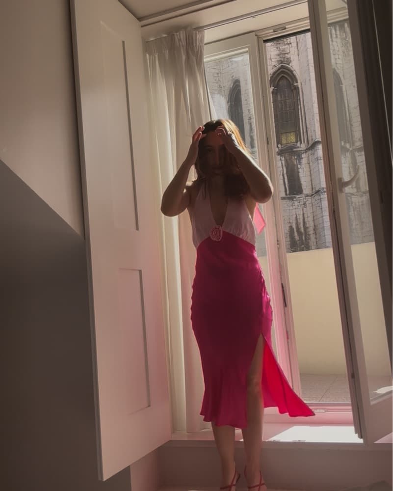 Hello Molly Two Tone Midi Dress - Image 5