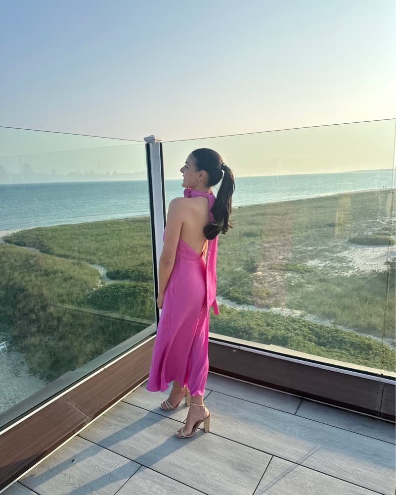 Pink dress - Image 1