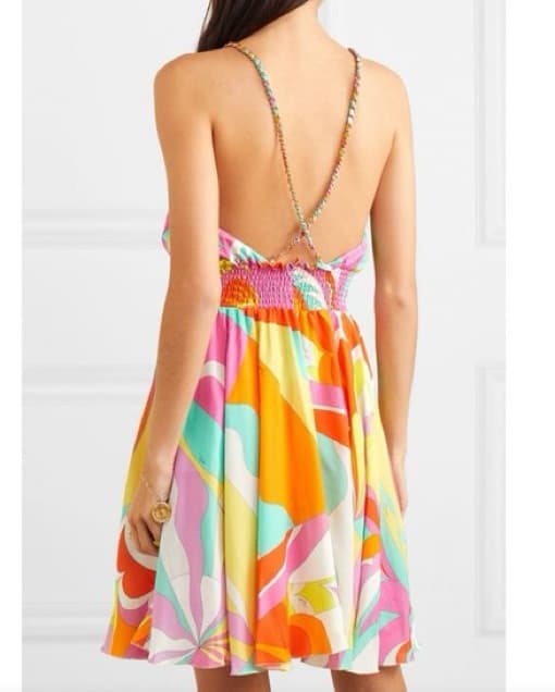Pucci Backless Chain Dress - Image 4